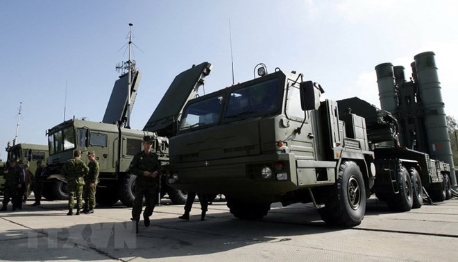 Hệ thống tên lửa S-400 Triumph của Nga. (Nguồn: AFP/TTXVN)