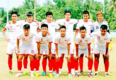 Đội Vĩnh Long chuẩn bị cho mùa giải hạng nhì quốc gia 2018.