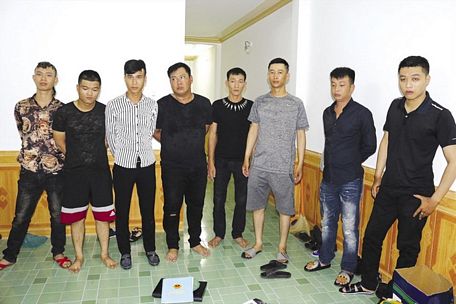 Nhóm đối tượng từ Hà Nội vào mở hoạt động cho vay nặng lãi ở Cần Thơ vừa bị phát hiện, triệt xóa hôm 12/5.