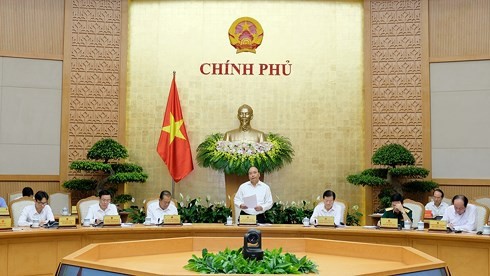 Thủ tướng Nguyễn Xuân Phúc chủ trì phiên họp Chính phủ thường kỳ Chính phủ tháng 5
