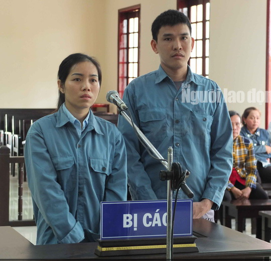 Bị cáo Phạm Thanh Sang và bị cáo Trần Thị Xen