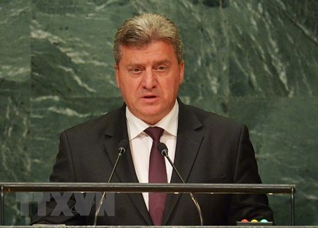 Tổng thống Macedonia Gjorge Ivanov. (Nguồn: AFP/TTXVN)