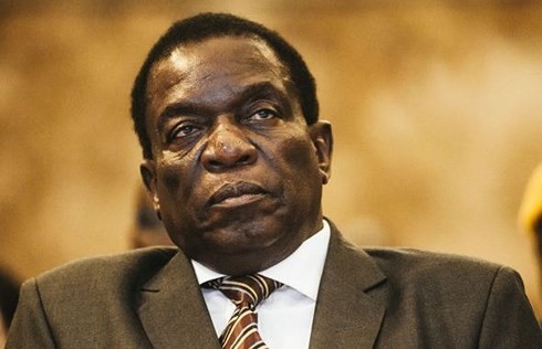 Tổng thống Zimbabwe Emmerson Mnangagwa. Ảnh: Zimbabwe Mail.