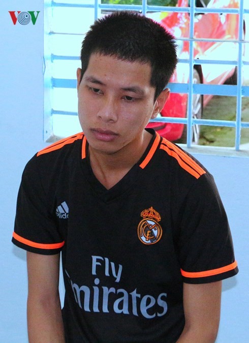 Đối tượng Nguyễn Văn Tư vừa bị bắt.