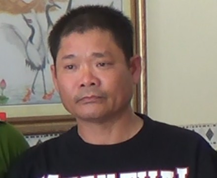 Đối tượng Lê Quốc Bình bị cáo buộc tham gia tổ chức khủng bố Việt Tân vượt biên vào Việt Nam cùng số vũ khí 