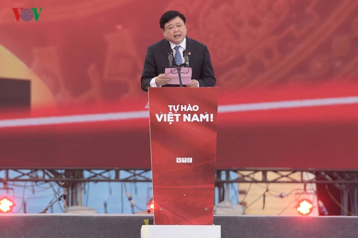 Phát biểu tại buổi lễ, ông Nguyễn Thế Kỷ - Ủy viên Trung ương Đảng, Tổng Giám đốc VOV nhấn mạnh: 