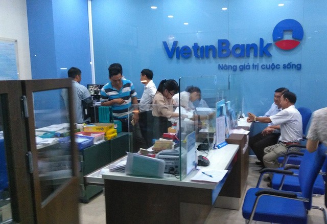 Ngân hàng VietinBank Tân Hiệp, Châu Thành, Tiền Giang, nơi vừa xảy ra vụ cướp chiều nay