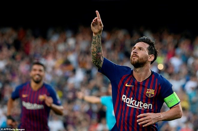 Messi tiếp tục tỏa sáng để giúp Barcelona có những chiến thắng ấn tượng.