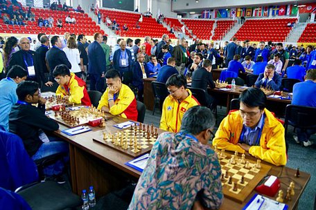  Tuyển cờ vua nam Việt Nam tại Olympiad lần 43