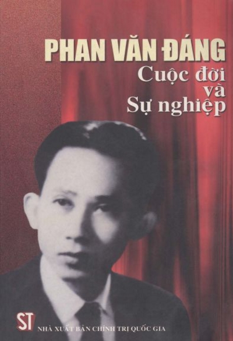 Ảnh đồng chí Phan Văn Đáng (1918- 1997) trên bìa quyển sách do Tỉnh ủy Vĩnh Long chủ biên.