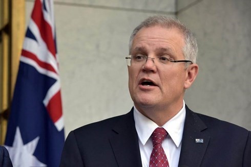  Thủ tướng Australia Scott Morrison . Ảnh: AFP.