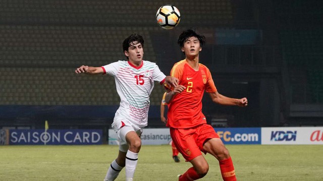 Tajikistan bất ngờ vượt qua U19 Trung Quốc