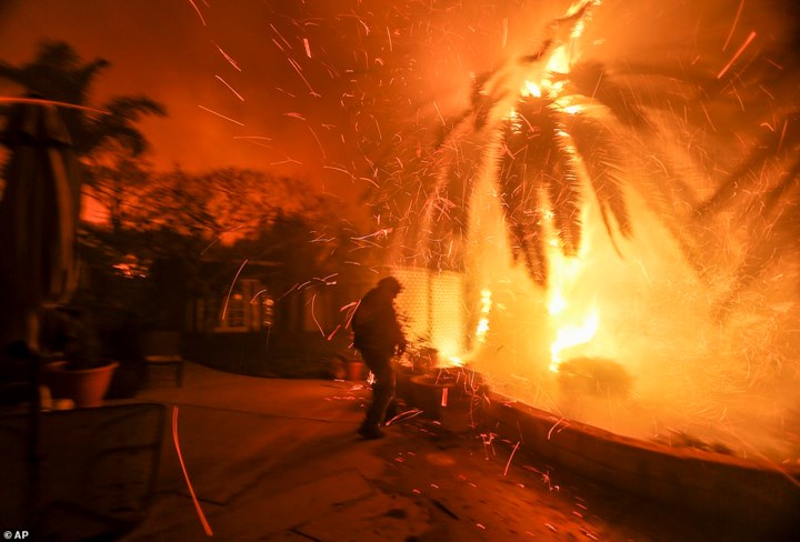 Nhiều người so sánh các đám cháy rừng tại California giống 