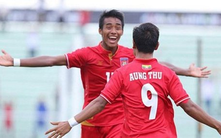 Myanmar có màn ngược dòng ấn tượng khi đánh bại Campuchia với tỷ số 4-1.