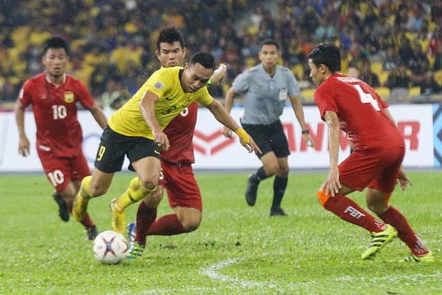 Malaysia vô cùng vất vả mới đánh bại Lào 3-1 trên sân nhà