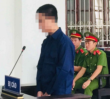 Bị cáo Dương Bão Khén tại phiên tòa phúc thẩm.