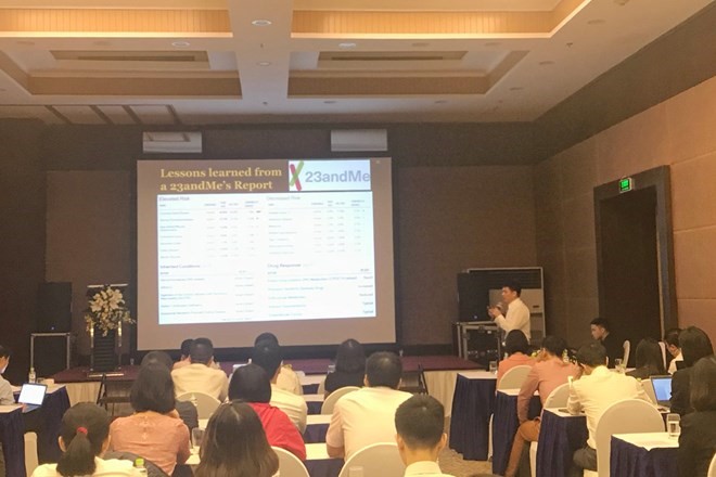 Có nhiều nhà khoa học người Việt ở nước ngoài tham dự Hội thảo quốc tế trong lĩnh vực nghiên cứu y sinh. (Ảnh: CTV)