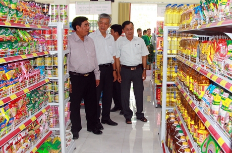 Đây là mô hình thí điểm điểm bán hàng “Tự hào hàng Việt” của tỉnh.
