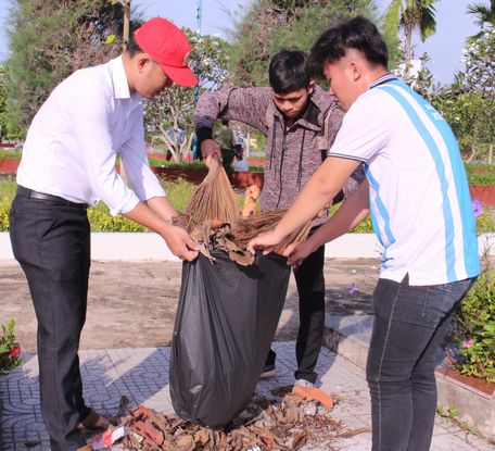 Giữ gìn vệ sinh môi trường- thể hiện trách nhiệm với cộng đồng.