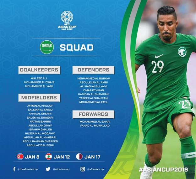  Đội tuyển Saudi Arabia (bảng E)
