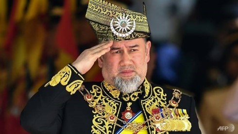Quốc vương Malaysia Muhammad V. Ảnh: AFP.