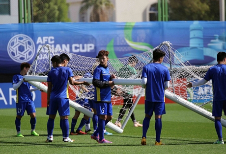 Đội tuyển Việt Nam quyết giành kết quả tốt trước Iran ngày 12/1 tới