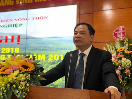 Bộ trưởng Bộ NN&PTNT Nguyễn Xuân Cường. Ảnh: H.V