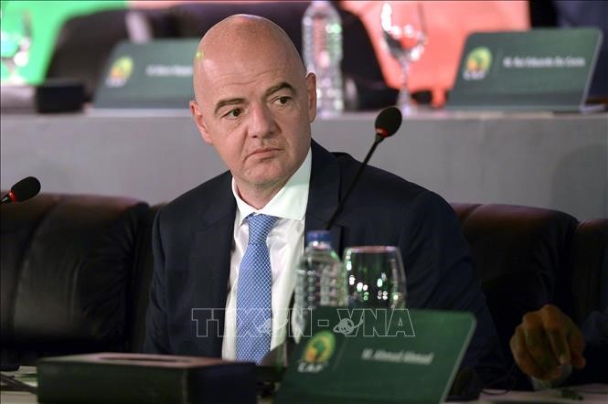Chủ tịch FIFA Gianni Infantino. Ảnh: AFP/ TTXVN