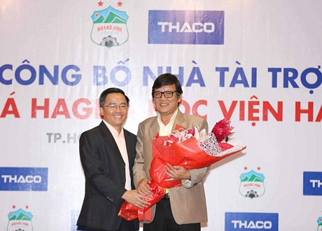 Nhà tài trợ Thaco muốn Hoàng Anh Gia Lai hướng đến mục tiêu lọt vào tốp 5 tại V.League 2019,… và sẽ vô địch V.League 2021. Ảnh: TRẦN MINH