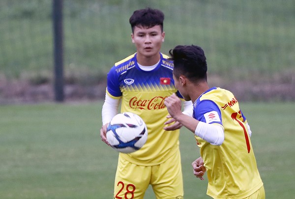 Nguyễn Quang Hải được bầu làm Đội trưởng U23 Việt Nam. Ảnh: VFF