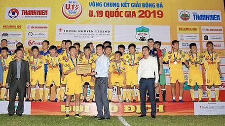 U19 Hà Nội lần thứ 5 vô địch giải quốc gia