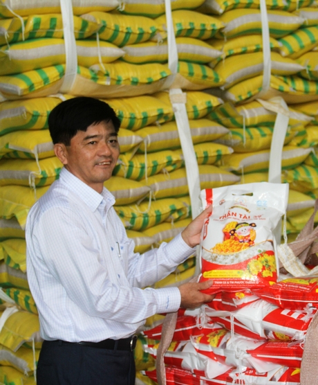 Doanh nghiệp hướng tới sản xuất, chế biến các loại gạo sạch có chất lượng cao.