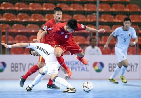 ĐT U20 Futsal Việt Nam tái ngộ Nhật Bản và Tajikistan ở VCK châu Á 2019. (Ảnh: VFF)