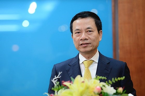 Bộ trưởng Bộ TT-TT Nguyễn Mạnh Hùng. Ảnh: MIC