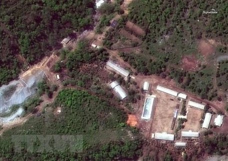  Bãi thử hạt nhân Punggye-ri. (Nguồn: TTXVN)