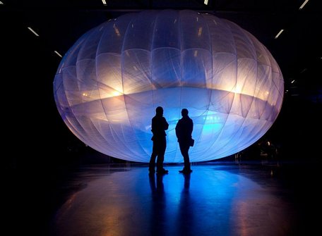 Khinh khí cầu Loon của Google. (Nguồn: Getty Images)