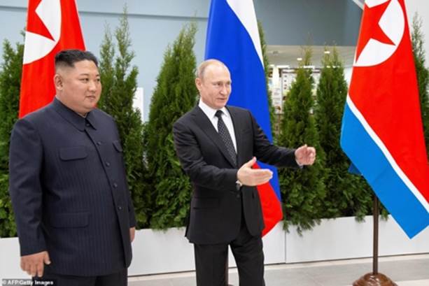 Phía Nga kỳ vọng cuộc gặp giữa ông Putin và ông Kim Jong Un sẽ nâng cao vị thế của Moscow như một 