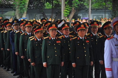 Đoàn Quân ủy Trung ương, Bộ Quốc phòng do Bộ trưởng Bộ Quốc phòng, Đại tướng Ngô Xuân Lịch làm trưởng đoàn.