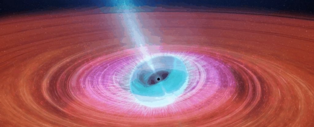 Hình ảnh minh họa về hố đen V404 Cygni. Ảnh: ICRAR