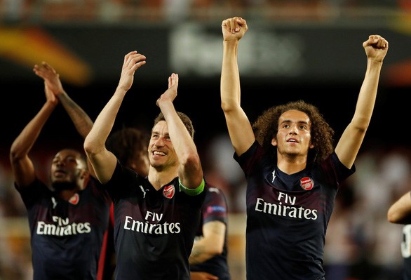 Arsenal vượt qua Valencia để góp mặt ở chung kết Europa League - Ảnh: REUTERS