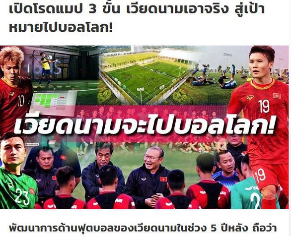 Tờ Siam Sports với bài viết phân tích 