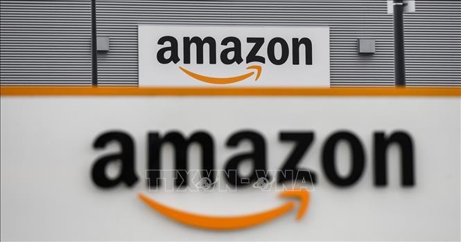 Biểu tượng Amazon. Ảnh: AFP/ TTXVN