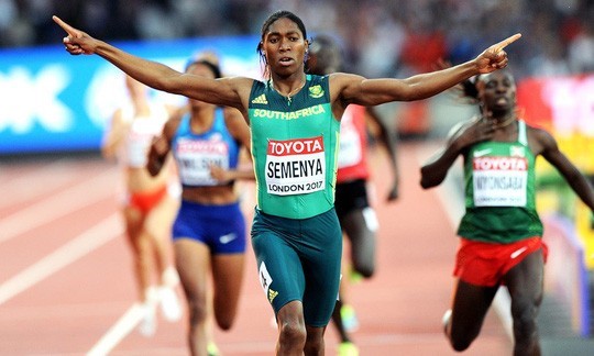 Semenya tại Giải Vô địch thế giới 2017