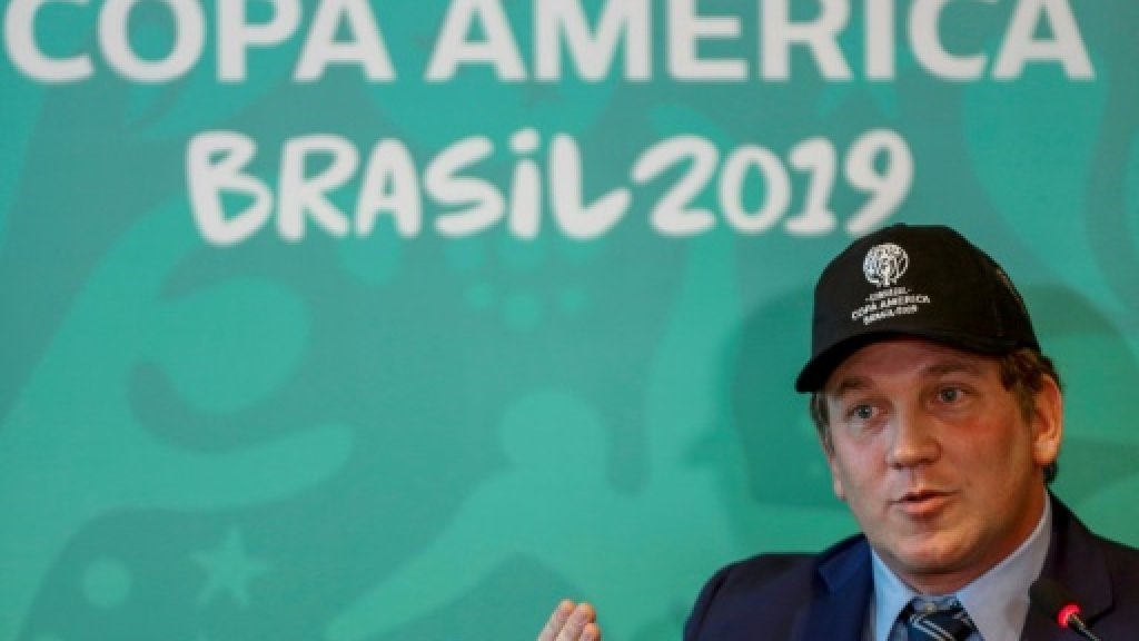Chủ tịch của CONMEBOL Alejandro Toduez. Ảnh: AFP