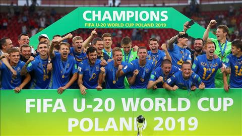 U20 Ukraine xứng đáng lên ngôi vô địch. (Ảnh: Getty). 