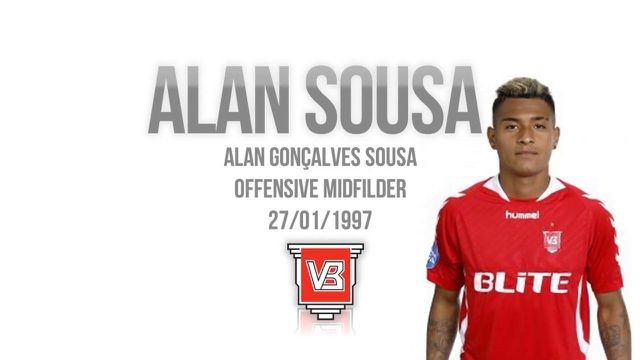 Tiền đạo Alan Goncalves Sousa sẽ cạnh tranh suất đá chính cùng Công Phượng