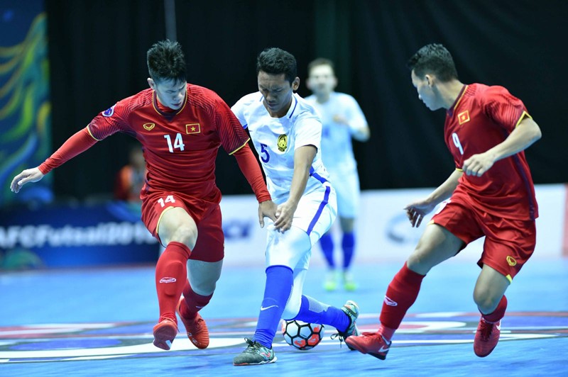 ĐT futsal Việt Nam nằm ở bảng đấu khó tại Giải Futsal Đông Nam Á 2019.