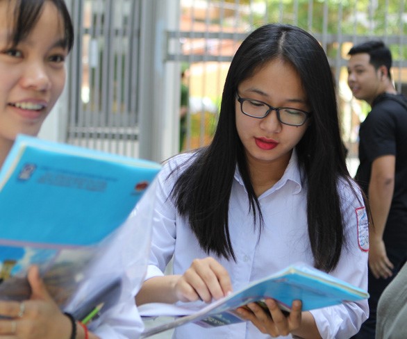 Thí sinh thi THPT quốc gia năm 2019 - Ảnh: CHU HÀ LINH