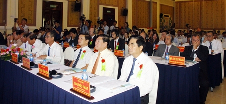 Hội thảo có đông đảo đại biểu cấp trung ương, bộ ngành, lãnh đạo địa phương và các nhà đầu tư… đến dự.