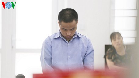 Bị cáo Nguyễn Xuân Minh tại tòa.